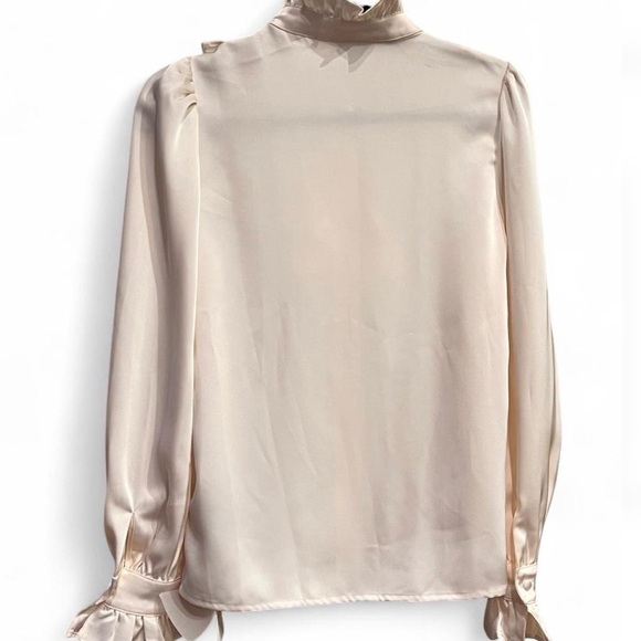 Silky Fairy Blouse NWT Classic Chic Elegant Vintage-Inspired Top S Soft-girl 90s - Picture 4 of 11